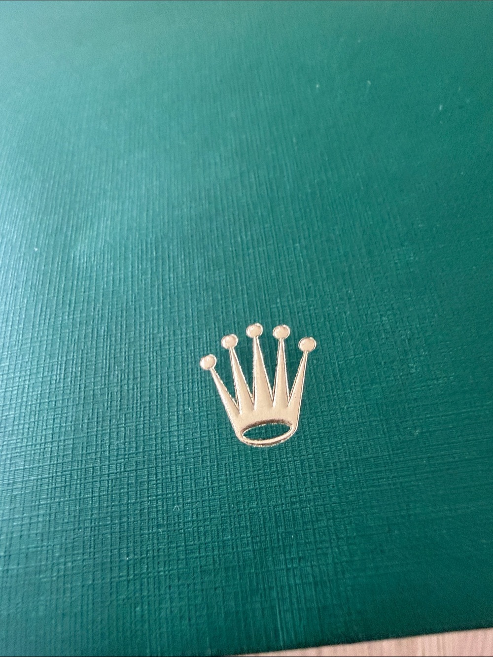 Rolex Dark Green Tote with Gold Crown Emblem - Picture 7 of 7